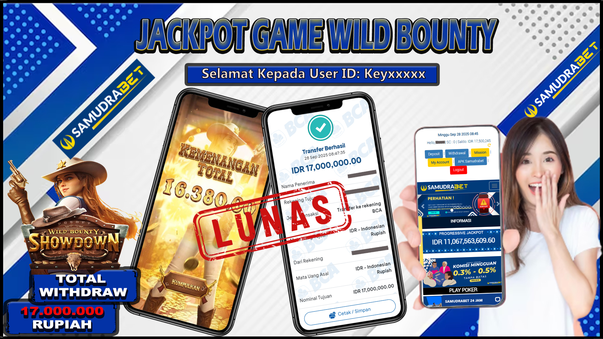 Samudrabet Jackpot Slot Rp 17.000.000 ~ Lunas