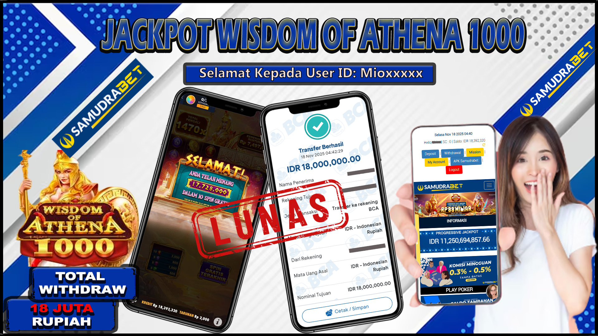 Samudrabet Jackpot Slot Rp 18.000.000 ~ Lunas