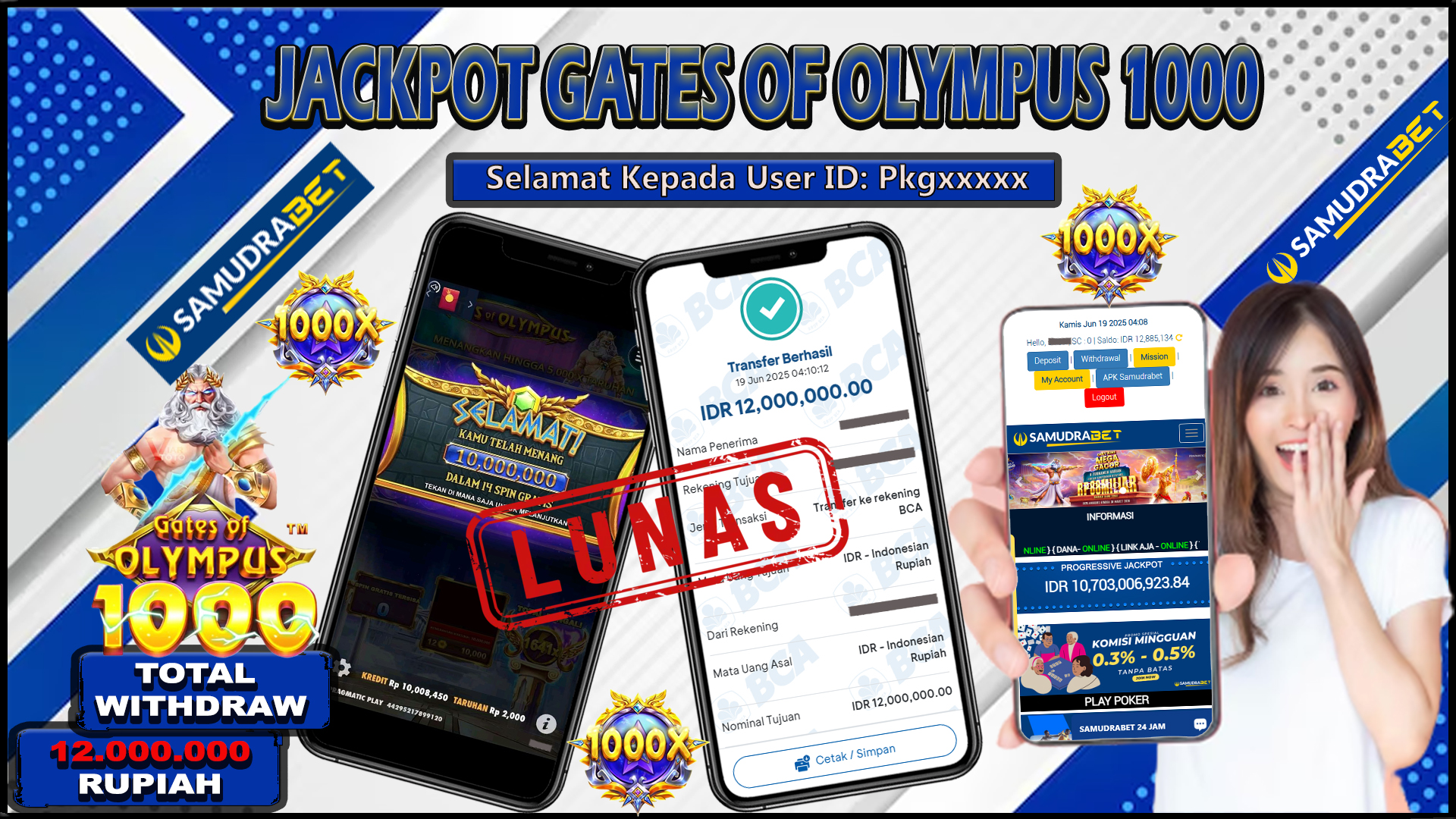 Samudrabet Jackpot Slot Rp 12.000.000 ~ Lunas
