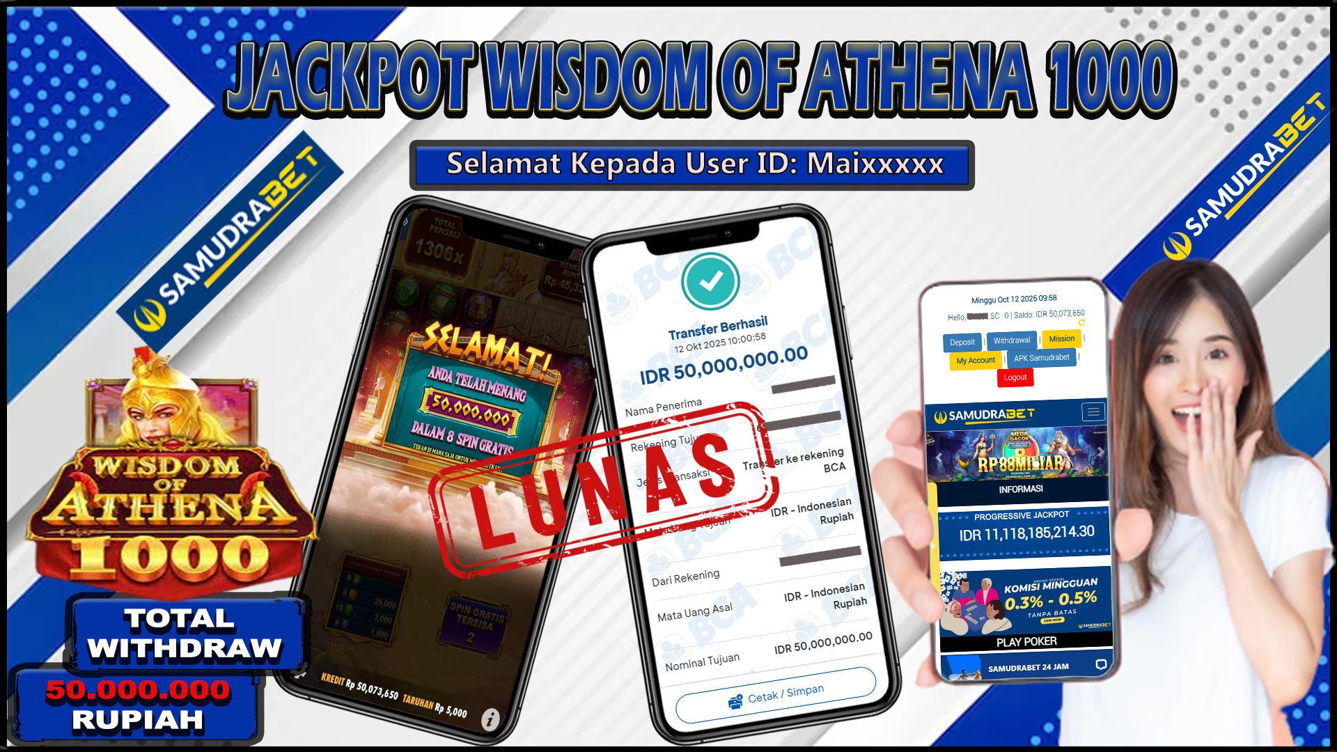 Samudrabet Jackpot Slot Rp 50.000.000 ~ Lunas